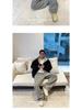 Men's Hooded Thick Zipper Cardigan Jacket - Warm, Loose Fit for Autumn/Winter 2025