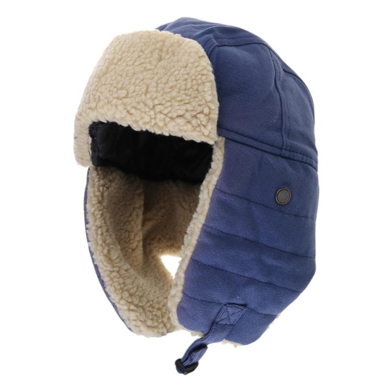 Thick Ushanka Costume Hats Cool Goggles Earflaps Soft Cosplay Bucket Hat Costume Hats Soft Ushanka Hat