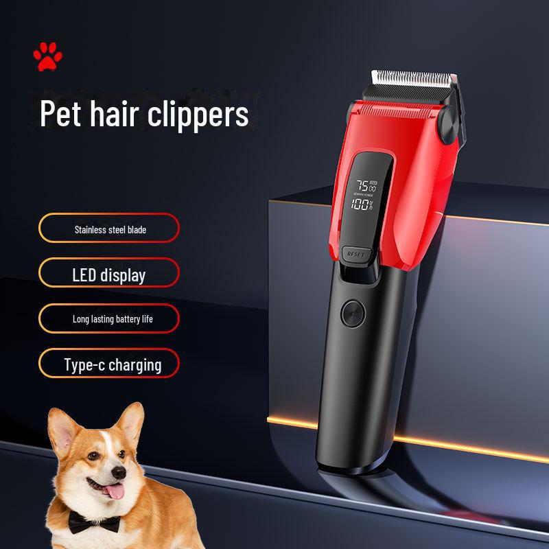 Tosatrice silenziosa per animali domestici Fanke: Strumento elettrico professionale per la toelettatura di cani e gatti