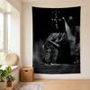 Travis Scott (5) Arazzo da Parete Elegante Appeso a Parete per Camera da Letto Soggiorno Dormitorio Bel Regalo per Famiglia e Amici