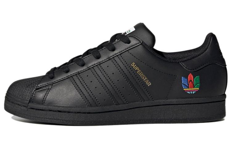 Adidas Originals Superstar  Black Red Blue  Women s FW3695 36
