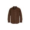 Polo FW22 Solid Corduroy Long Sleeve Shirt Men Shirts Dark-Brown 16822544-200