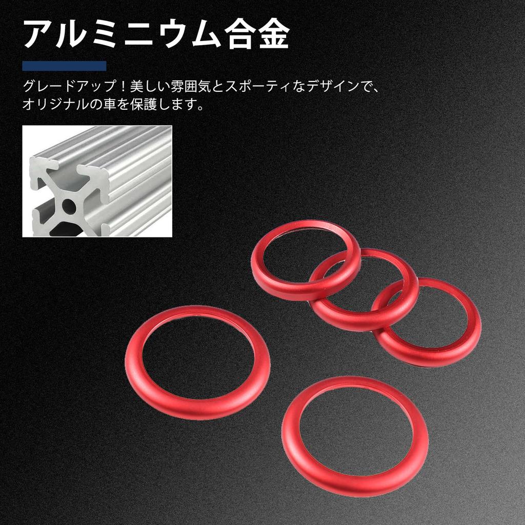 Hcilloend Neuer Fiat 500/Abarth 595 695 Exklusiv für 2010-2022 Schalterzentrum Schalterknopf