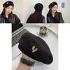 Fashionable Winter Beret Hat For Women Warm And Windproof Cotton Material