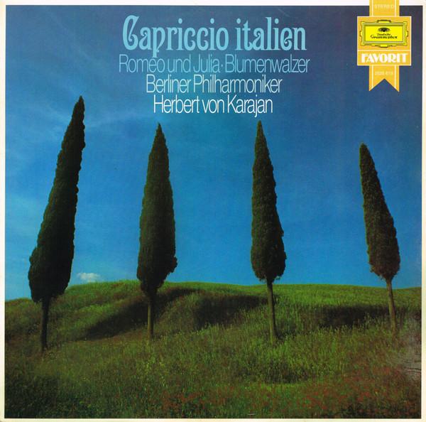 LP Record BERLINER PHILHARMONIKER , HERBERT V - Capriccio Italien 2535619 Deutsche Grammo 1978 Germany Classical Used