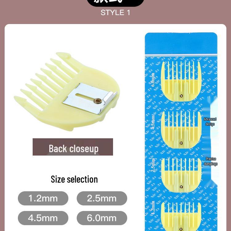 Universelles elektrisches Haarschneiderset mit Aufsteckkämmen & Trimmer
