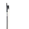 MIVI Music NB-720 Classic Carbon Fiber Violin Bow Size 1/8 Ebony Frog Octagonal Silver Mount Well-Balanced Lightweight Mongolian Horsehair