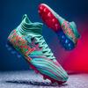 Autumn Control Football Shoes Boys and Girls Student Competition High Top Spikes Grass Training Shoes