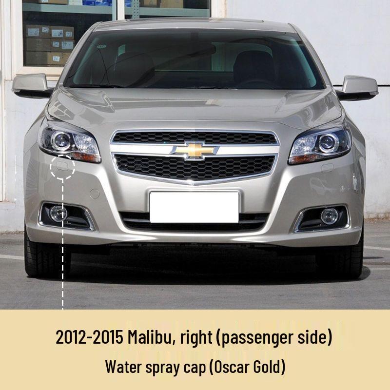 Headlight Washer Cover for 2012, 2015, 2016, 2019 Chevrolet Malibu Bumper Nozzle