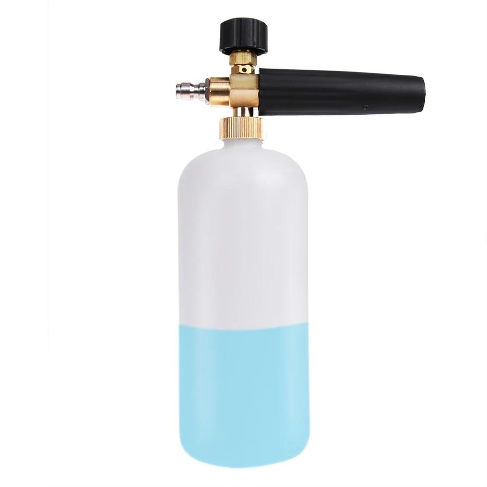 1L Car Cleaning Foam Gun 1/4 Quick Connector Adjustable High Pressure Soap Foamer Car Wash Pressure Washers Soap Foam Generator