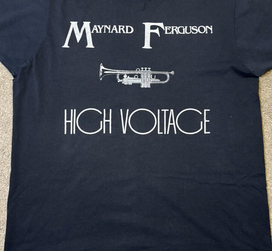 

Maynard Ferguson Jazz Musician Tour black T-shirt Unisex All sizes TA4829 Unisex T-Shirt M