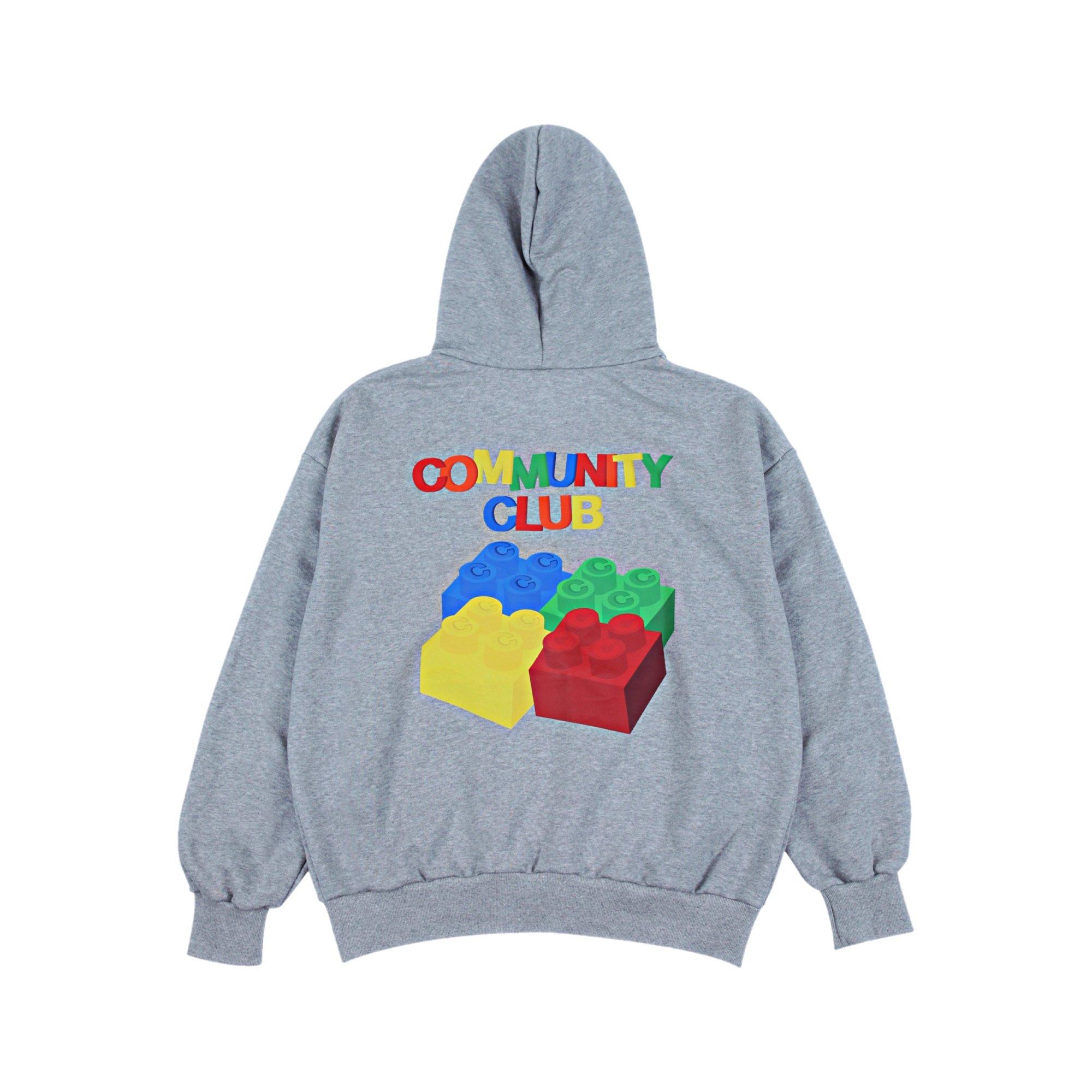 Community Club Playful Hoodie (Gray) L