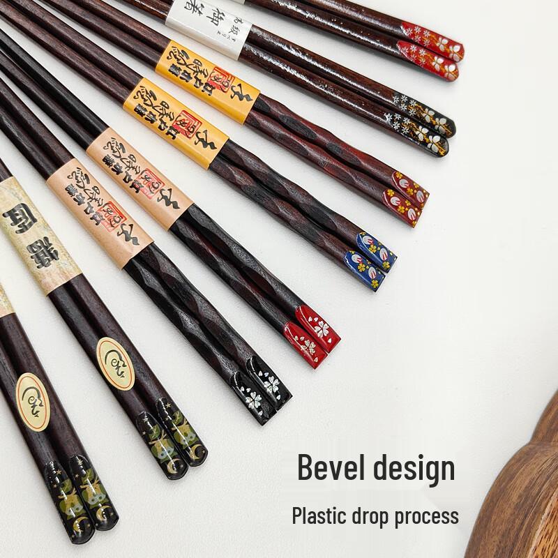 Baixinsi Japanese Chopsticks 2-Pair Gift Set