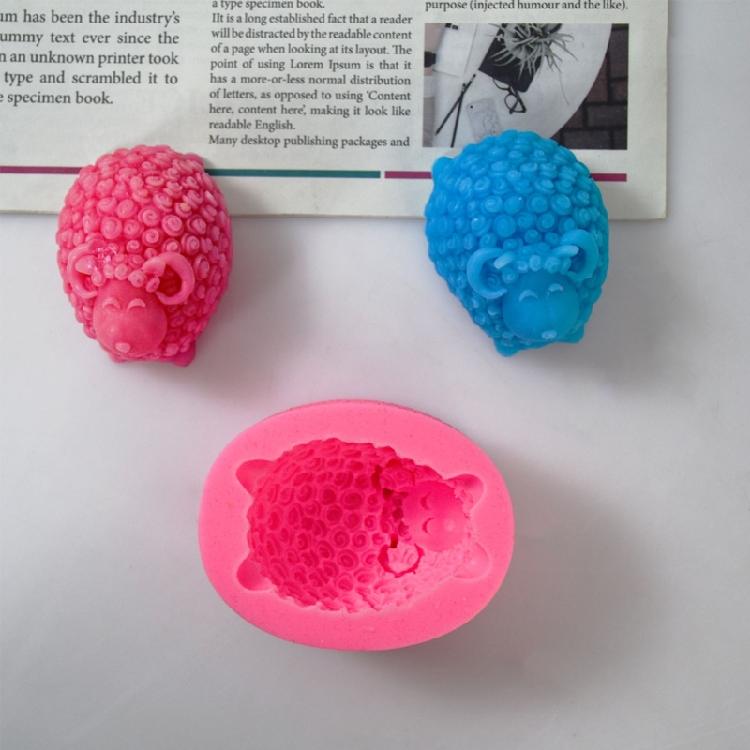 Lovely-Sheep Candle Silicone Mold DIY Making Soap Plaster-Resin Craft Holiday