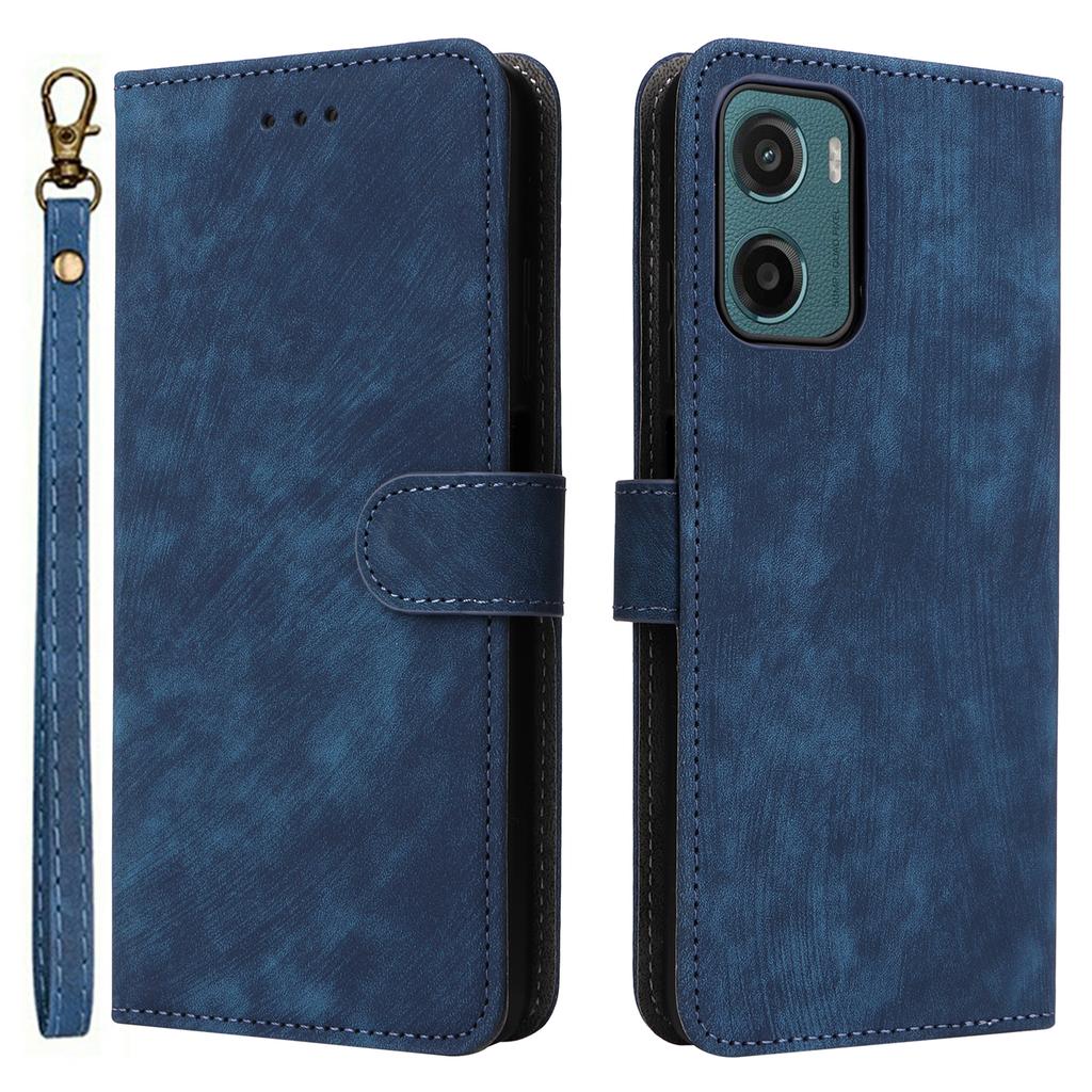 For Motorola Moto G05 4G/E15 4G Wallet Case RFID Blocking PU Leather Cover Stand View