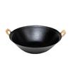 Wang Yuanji Traditional Cast Iron Wok, Round Bottom