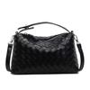 Niche Design Hand-woven Dumpling Bag Portable Pillow Bag Women's New Shoulder Messenger Bag