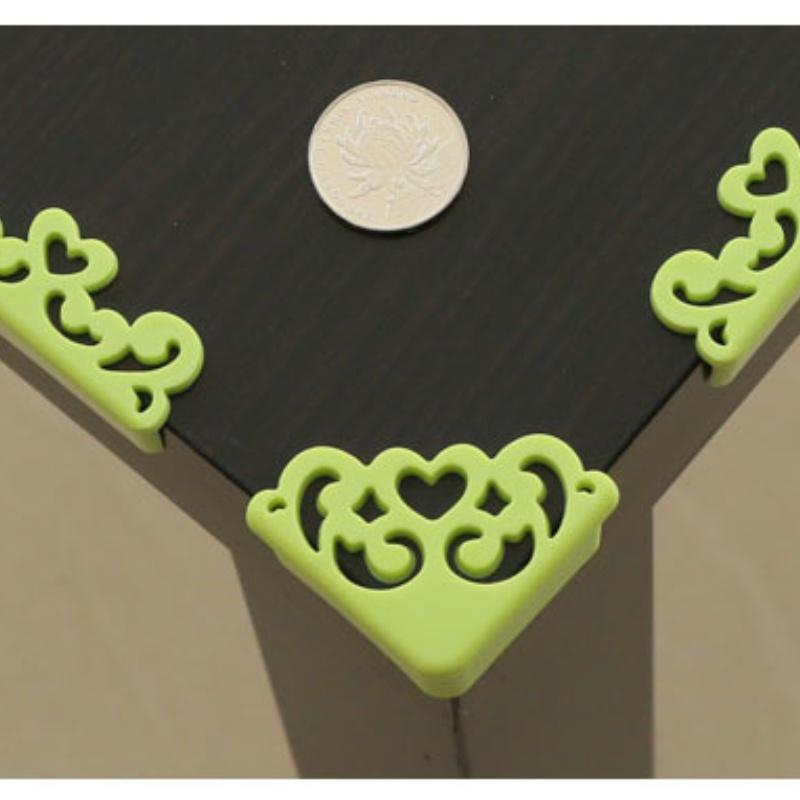 4Pcs/lot Hollow Out Flower Pattern Soft Baby Safe Corner Protector Baby Kids Table Desk Corner Guard Children Safety Edge Guards