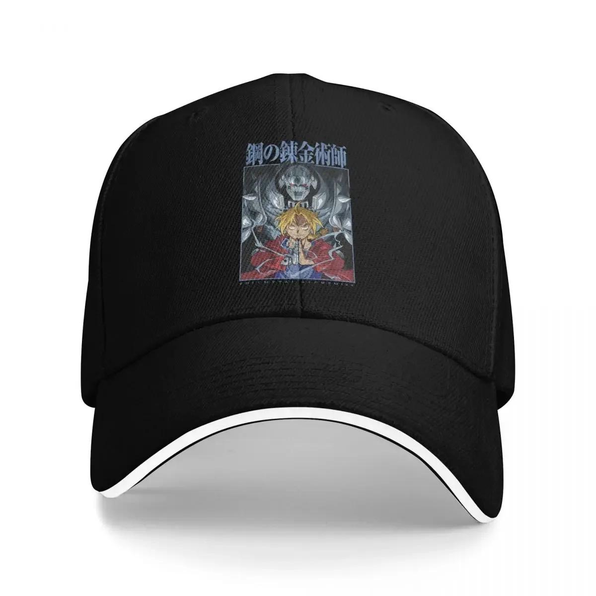 Fullmetal Alchemist Anime Graphic Outdoor Adventures Hats Woman Cap For WomenBaseball Cap For Men One Size