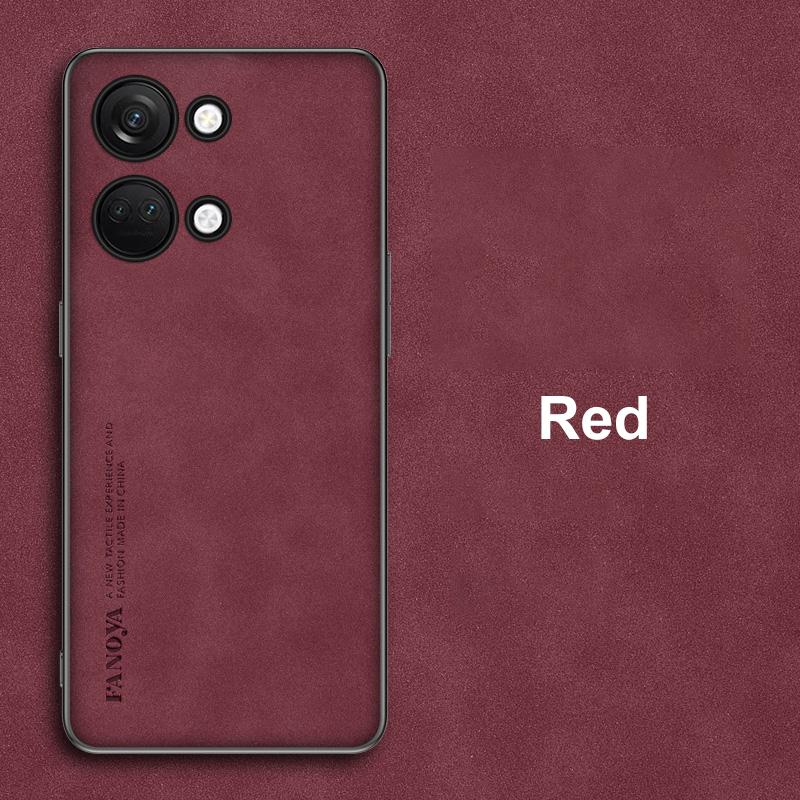 Luxury Leather Case For OnePlus Nord 3 2 2T 5G Cover Matte Silicone Phone Case For OnePlus Ace 2V 2 V One Plus Ace 2 Ace2 Coque