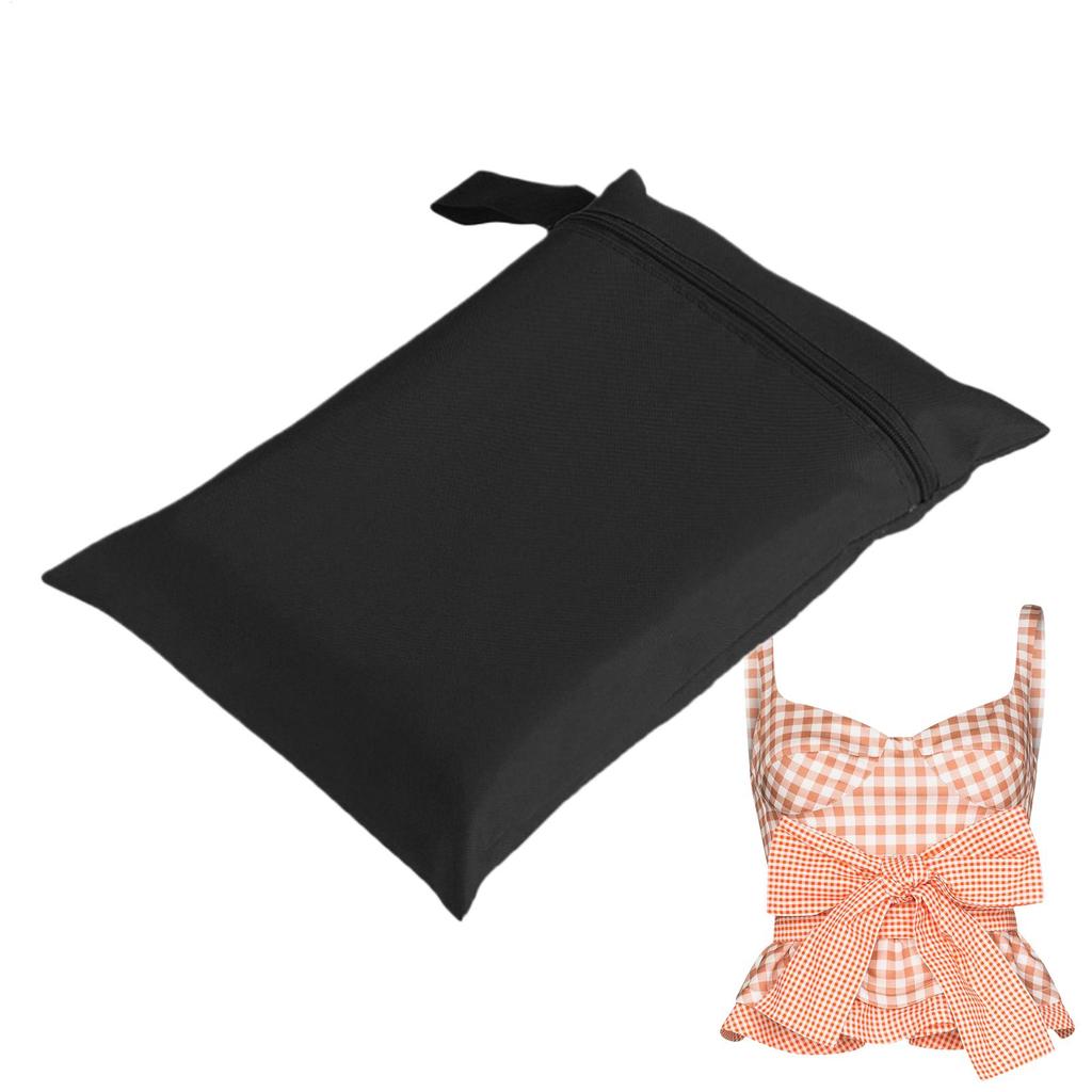 Waterproof Nappy Pouch Wet Clothes Bag Travel Nappy Bag Organizer Reusable Zipper Diaper Bags for Swimming Camping Travel