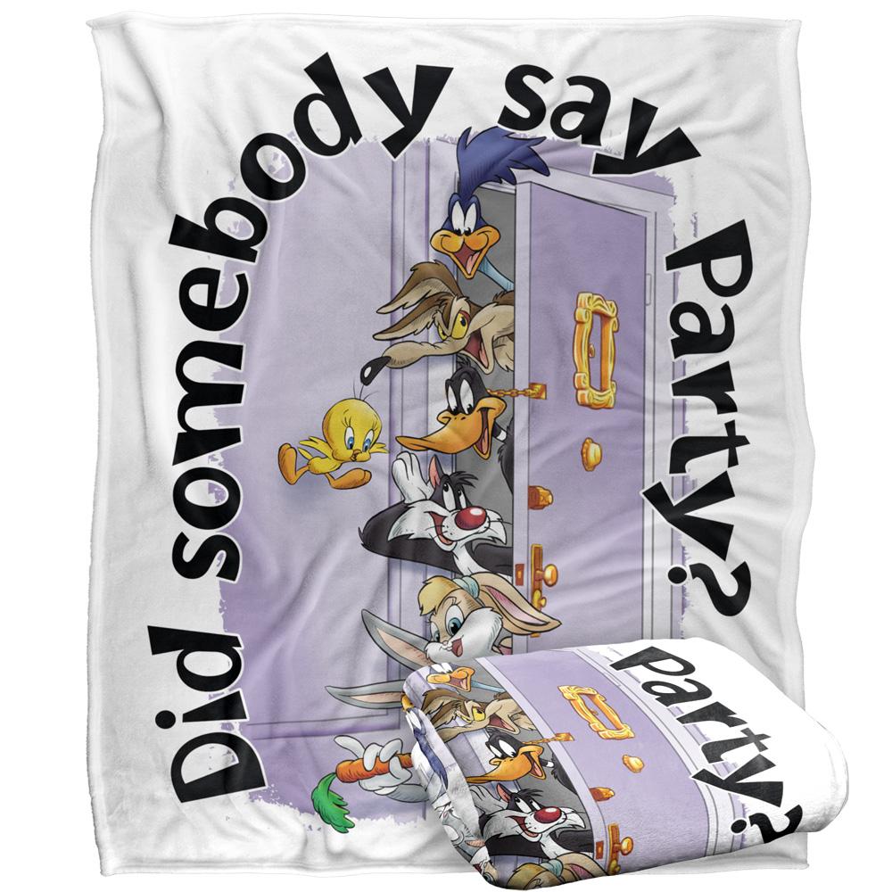 Looney Tunes Did Somebody Say Party? Blanket