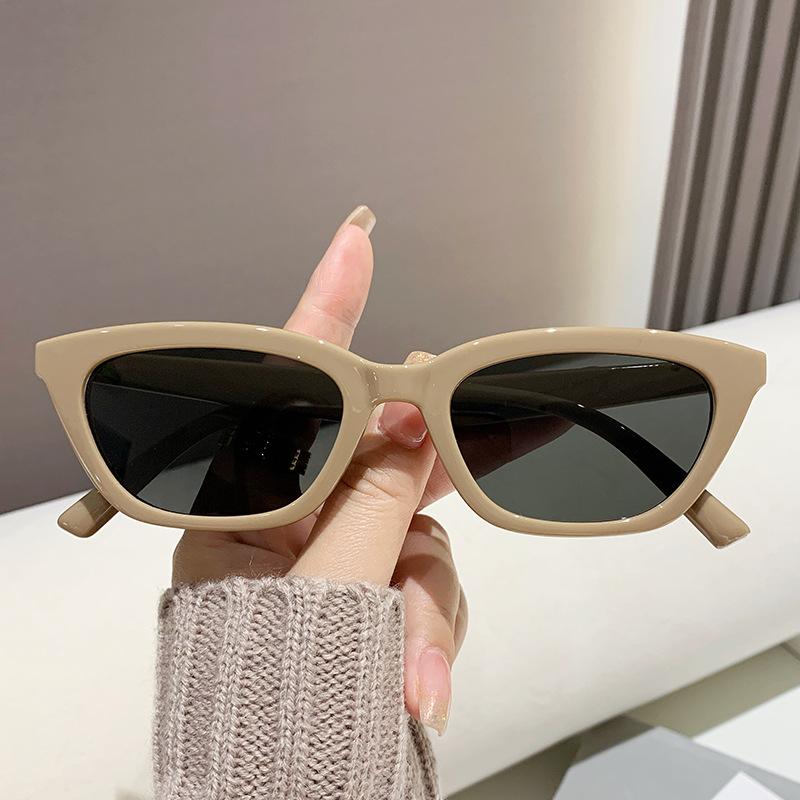 Cat Eye Fashion Sunglasses High-end Small Frame Retro Sunglasses