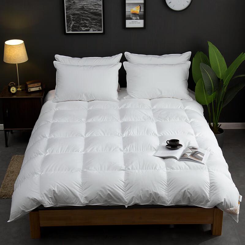 All-Cotton White Goose Down Winter Comforter