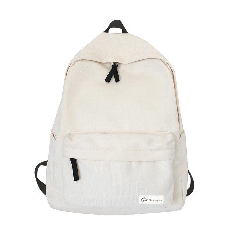 IELGY Schoolbag Student Korean Version Harajuku Backpack Simple Fashion All-Match Campus Style Backpack