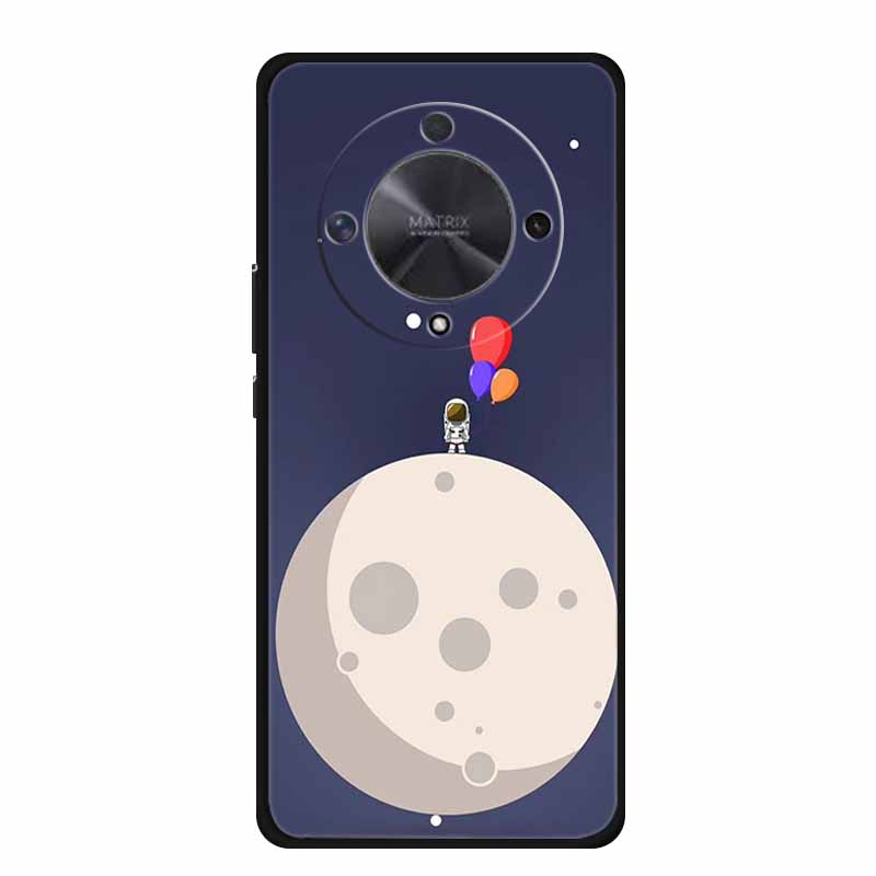 Gift Phone Cases for Honor X9a TPU Soft Silicone Back Cover for Huawei Honor X9 X 9A Funda Honor X9b X 9 a b Coque Spaceman Moon