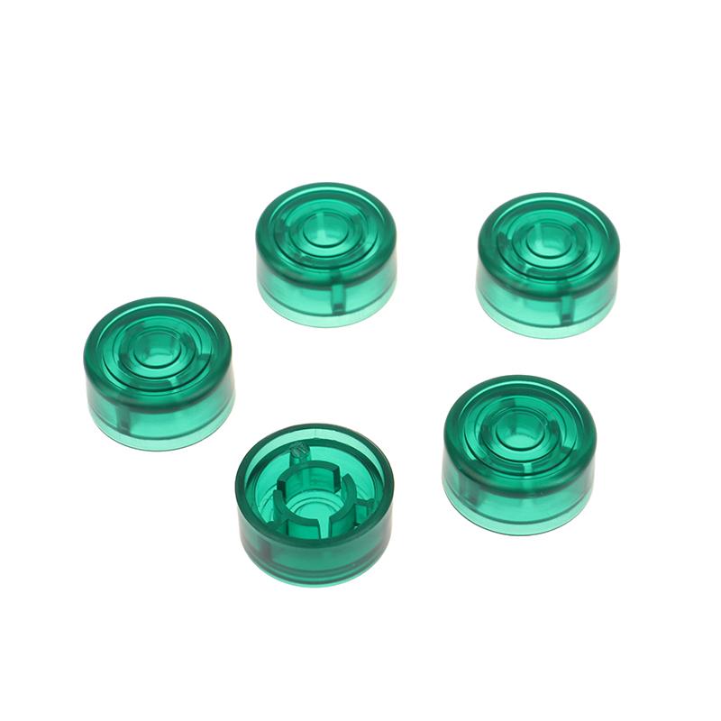 5 Pcs Guitar Effect Pedal Foot Nail Cap Parts Foot Switch Toppers Knob Plastic Bumpers Footswitch Protector Accessories