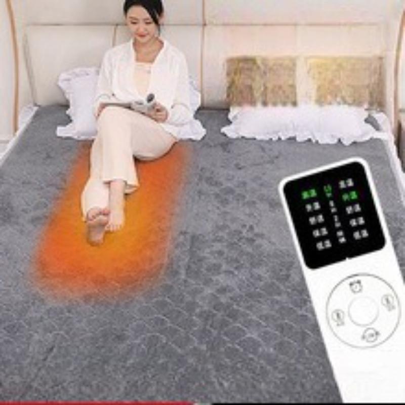 Super Soft Fabric Electric Blanket Home Intelligent Temperature Control Single Person Electric Blanket Fast Heating Mite Removal