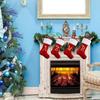 Christmas Stocking Christmas Stocking Embroidered Alphabet Design