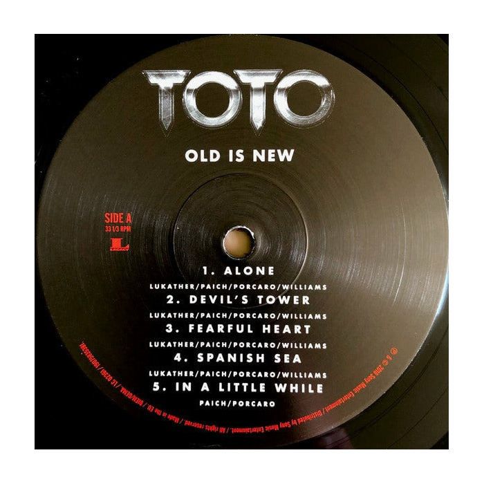Toto - Old Is New [Vinyl] 140 Gram Vinyl, Download Insert