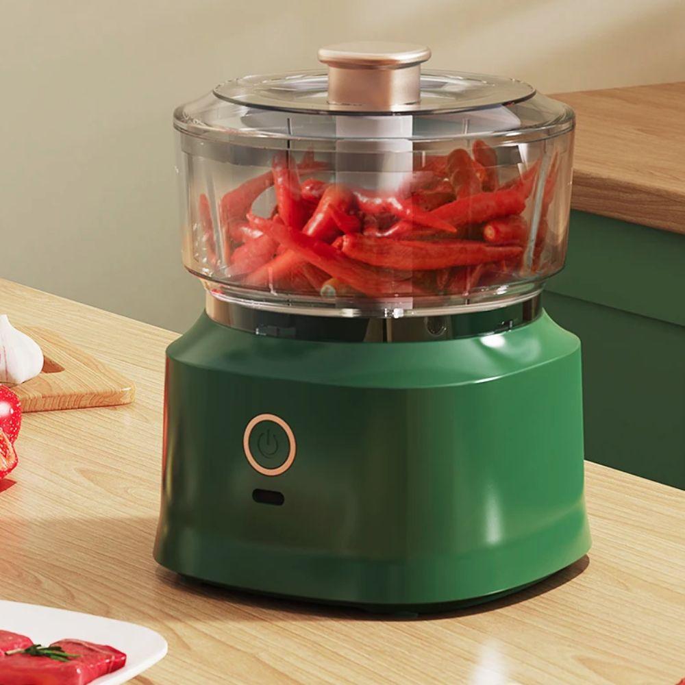 

350ml Electric Garlic Masher USB Charging Meat Grinder Mincer Baby Complementary Food кавовий