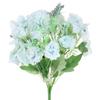 Chrysanthemum Roses Artificial Flower Bouquet for Vase Composition 32 Cm - Blue