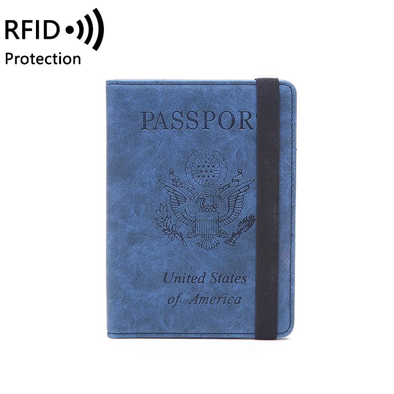 RFID Passport Holder: Multifunctional Travel Wallet for Ticket, Card & Document Protection