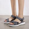 2026 Fashion Sandals Women Summer Shoes Soft Comfortable Summer Holiday Flat Ladies Sandal Plus Size 42