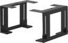 Yamazaki Smart Adjustable Game Console W7 X X H12cm Not Including Adjustment Compatible with PS5 and PS5 Model 10190 Under-Desk Holder, Black, D16.5