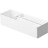 Yamazaki Paper Towel Vanity Tower Tissue Small Item Cosmetic 10743 & Organizer, White, W39.5×D13.1×H11.2cm, Series, Case, Storage, Storage,