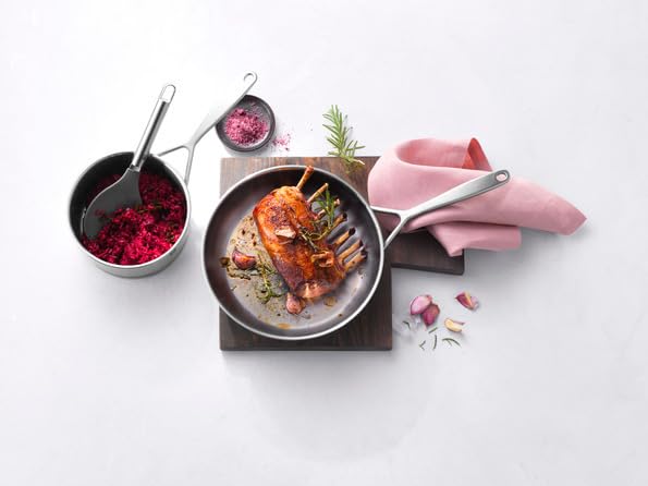 ZWILLING Vitality Bratpfanne 26cm Edelstahlboden Induktionsgeeignet Spülmaschinenfest 10 Jahre Garantie Japanisches 3-Lagen-Material [Offizielles Produkt]