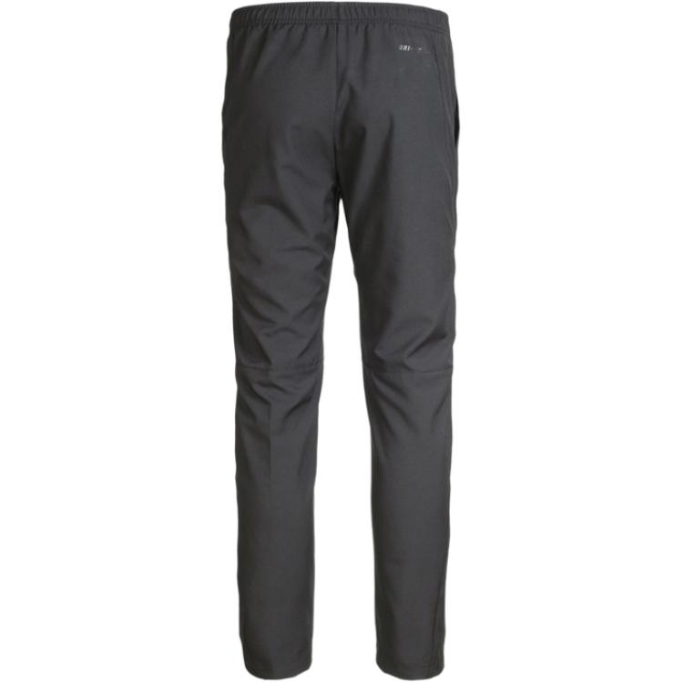 Nike Logo Embroidered Fitted Elastic Straight Leg Casual Pants Men Bottoms Black 688498-010