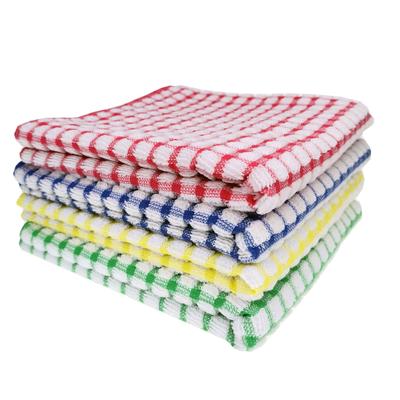 Set 8 Pz/Set Panni da Cucina in Cotone Asciugatura Rapida Assorbenza Superiore Panno per Piatti