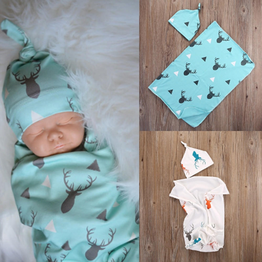deer swaddle set