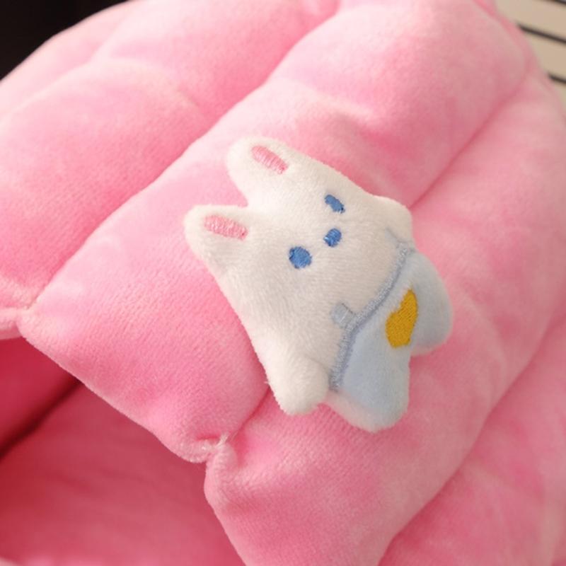 Lovely Small Animal Houses for Hamsters Rabbits And Birds Decorative Homes Pet Nest Breathable Bed