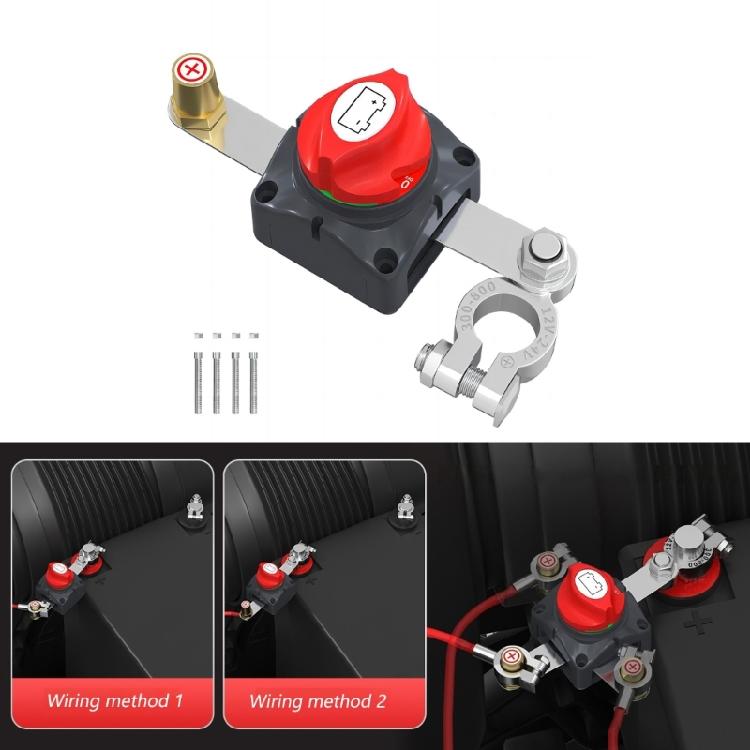 Marine Grade Battery Switches Weatherproof Construction for Electrical System Safety Battery Disconnect Switches