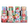 3PCS Santa Claus Christmas Gift Box 3 Size Cookies Snack Boxes Candy Gift Boxes  Home Decoration