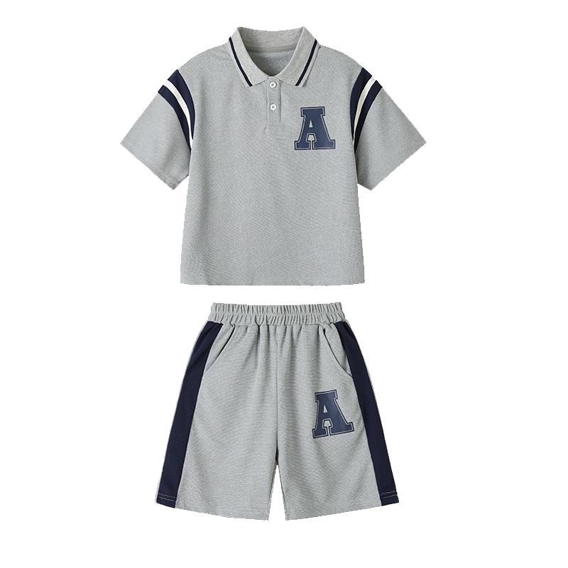 ASK JUNIOR Boys Polo Shirt & Shorts Set 150