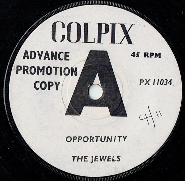 

7inch Record JEWELS Opportunity PX11034PROMO Colpix Records 1964 UK SoulFunk Used