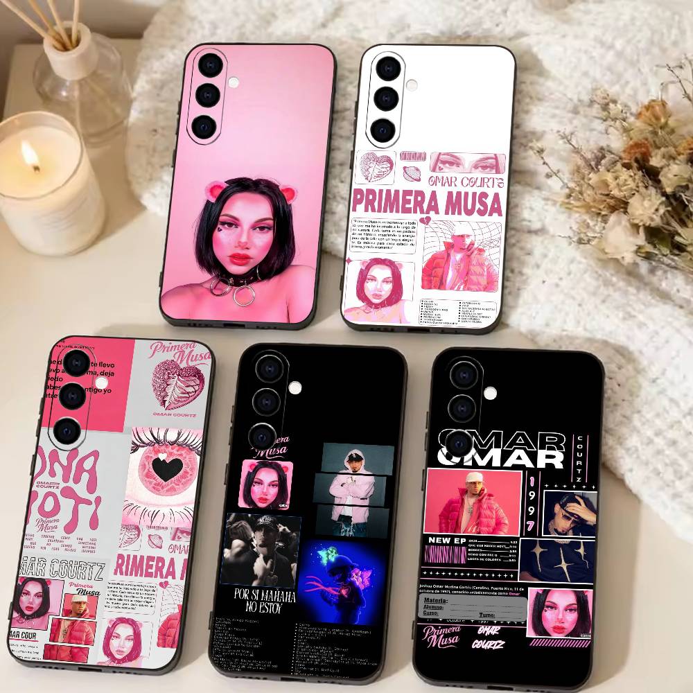 Primera Musa Rap Omar Courtz Phone Case For Samsung Galaxy A73,A72,A71,A70,A53,A52,A51,Others Soft Black Cover